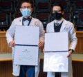 Dr. Hu, left, and Dr. Sanchez