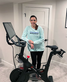 Dr. Tina Sosa is a pediatric hospitalist and assistant professor of pediatrics at the University of Rochester  Medical Center; she helped Dr. Tchou coordinate regularly scheduled rides. Photo credit Brandon Sosa.
