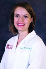 Dr. Audrey Corbett, a hospitalist and assistant professor at the University of Oklahoma, Tulsa.