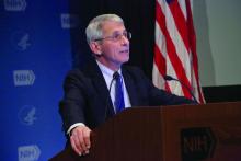Anthony S. Fauci, M.D., Director, National Institute of Allergy and Infectious Diseases (NIAID), National Institutes of Health (NIH)