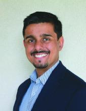 Sachin Gupta, MD, a pulmonologist and critical care specialist at Alameda Health System in Oakland, Calif.