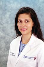 Dr. Celeste Pizza. a hospitalist, Beth Israel Deaconess Medical Center, and instructor in medicine, Harvard Medical School, Boston