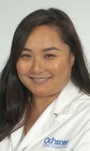 Dr. Ella Choe, a hospitalist at Ochsner Health System, New Orleans