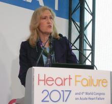 Dr. Lynne Warner Stevenson, professor of medicine at Harvard Medical School and director of the Cardiomyopathy and Heart Failure Program at Brigham and Women’s Hospital in Boston