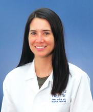 Dr. Anna Maria Muñoa, a hospitalist at Denver Health Medical Center and assistant professor of medicine at the University of Colorado