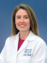 Dr. Alisha Skinner, a hospitalist at Denver Health Medical Center and assistant professor of medicine at the University of Colorado