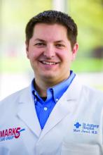 Dr. Matthew Jared is a hospitalist at St. Anthony Hospital in Oklahoma City.