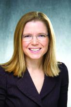 Dr. Hilary Mosher, assistant head of internatl medicine, University of Iowa
