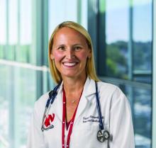 Sarah Richards, MD, a hospitalist with Nebraska Medicine in Omaha
