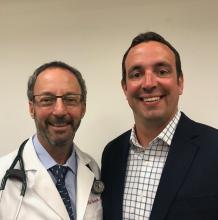 Dr. Neil Skolnik and Aaron Sutton, Abington (Pa.) Jefferson Health