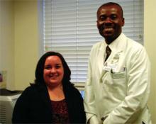 Suzanne Walles, manager, PICS, and George Davis, MD, medical director, PICS.