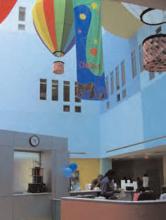 The interior of Children's National Medical Center, Washington, D.C.