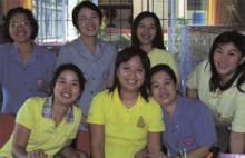 Tanyaporn Wansom, MSIV (bottom center) from the University of Michigan Medical School in Ann Arbor, found great benefit from her 2006-2007 service in Thailand.