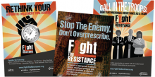 These downloadable posters, available at www.fighttheresistance.org, encourage antibiotic awareness and simple behavior changes.