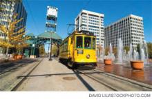 The Historic Main Street Trolley in Memphis, Tenn.