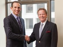 LEFT: Robert Bessler, MD | Founder, Sound Physicians RIGHT: Ron Greeno, MD | Co-Founder, Cogent Healthcare